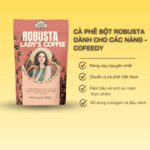 cà phê bột collagen cho nữ
