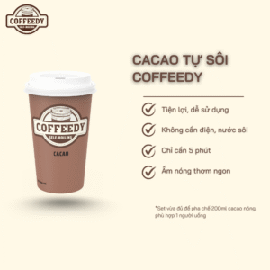 cacao tự sôi coffeedy