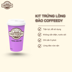 kit làm trứng lòng đào tự sôi coffeedy